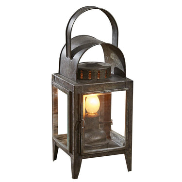 Oil Lantern Bevel Glass Lamp - Park Designs - The Fox Decor